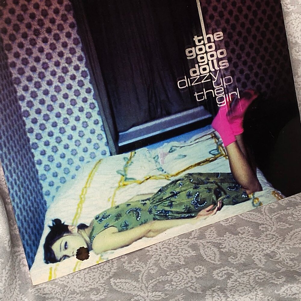PROMO FLAT Goo Goo Dolls - Dizzy Up the Girl 1998 in store album poster